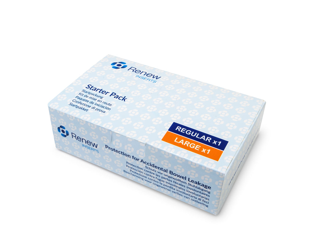 RENEW INSERTS TEGEN STOELGANGVERLIES