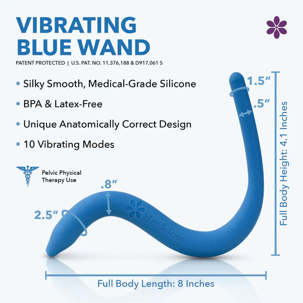 Pelvic Wand Blauw (Vibrerend)